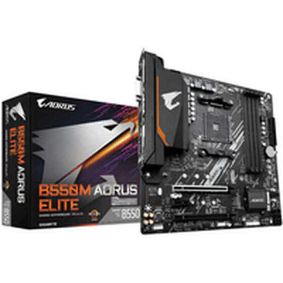 Материнская плата Gigabyte B550M AORUS ELITE mATX AM4 AMD B550 AMD AM4