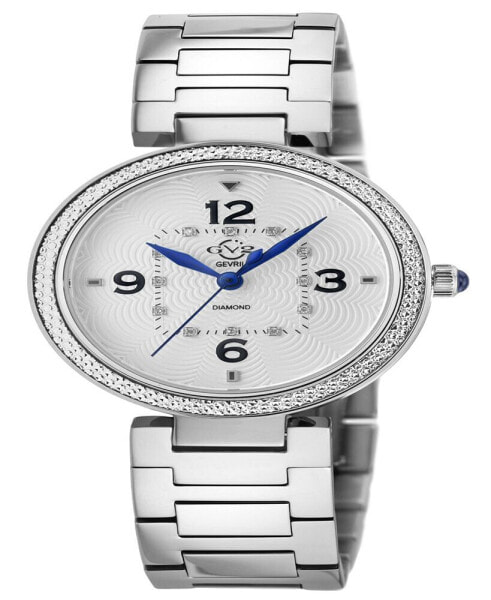 Women's Piemonte Swiss Quartz Silver-Tone Stainless Steel Bracelet Watch 36mm