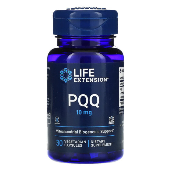 Антиоксидант Life Extension PQQ Caps, 10 мг, 30 вегетарианских капсул