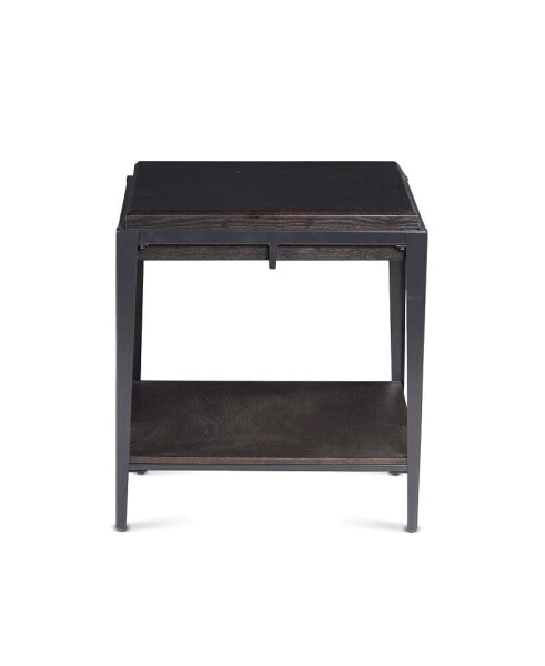 Steve Silver Waco 22" Square Mixed Media End Table