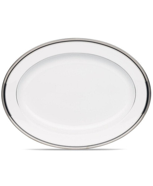 Dinnerware, Austin Platinum Large Oval Platter