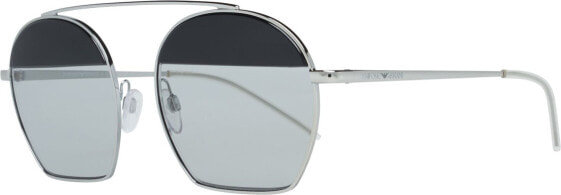 Emporio Armani Sonnenbrille EA2086 30156G 56 Unisex Silber