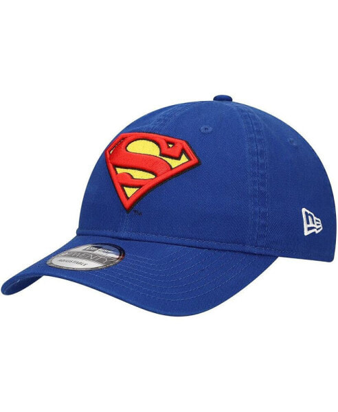 Men's Blue Superman 9TWENTY Adjustable Hat