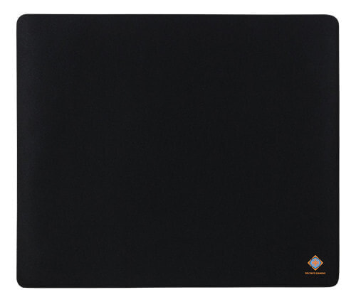 Deltaco GAM-005 - Black - Monochromatic - Neoprene - Rubber - Gaming mouse pad