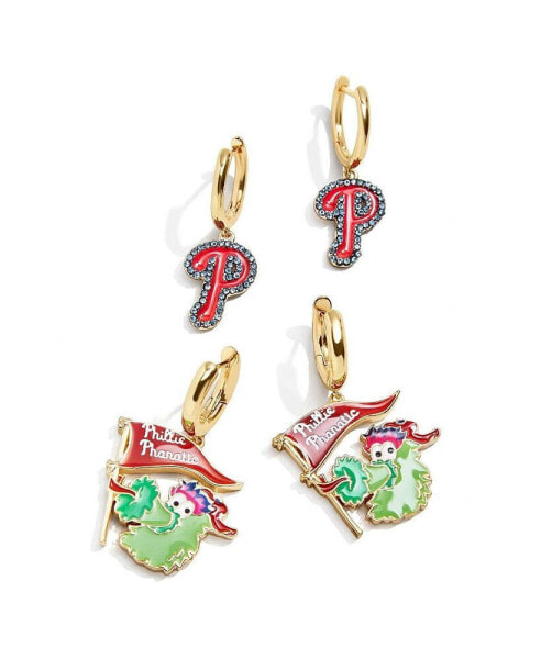 Women's Philadelphia Phillies 2-Pack Earrings Set