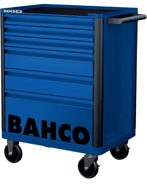 Bahco Werkstattwagen mit 6 Schubladen, blau (RAL 5002), 1472K6BLUE