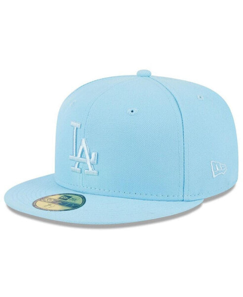 Men's Light Blue Los Angeles Dodgers 2023 Spring Color Basic 59FIFTY Fitted Hat