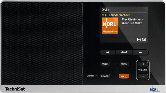 Radio TechniSat TechniSat Digitradio 215 NDR 1 Dabbi Edition schwarz/silber