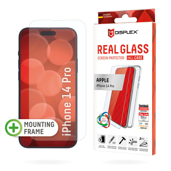 E.V.I. DISPLEX Real Glass+ Case iPhone 14 Pro 2022 6.1" Pro