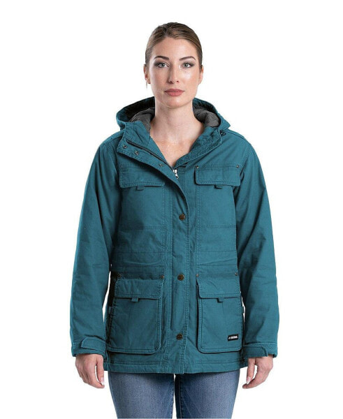 Women's Softstone Washed Duck Utility Coat