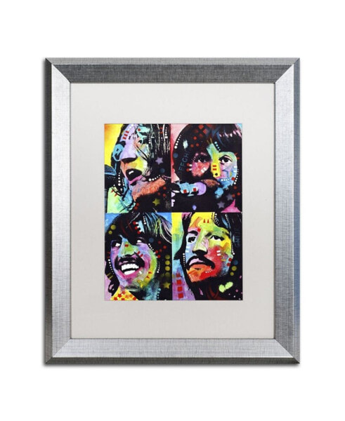 Dean Russo 'Beatles' Matted Framed Art - 20" x 16" x 0.5"