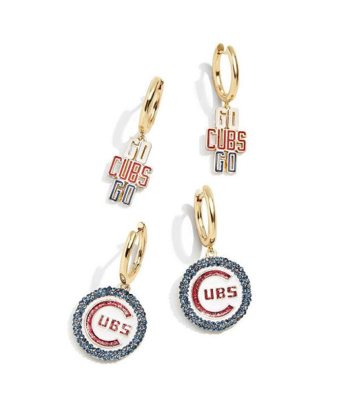 Women's Chicago Cubs 2-Pack Earrings Set