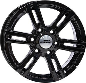 Колесный диск литой Inter Action Kargin 6-Speiche schwarz glanz 7.5x17 ET50 - LK6/130 ML84.1