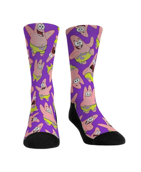 Men's and Women's Socks SpongeBob Square Pants Patrick All Over Print Crew Socks