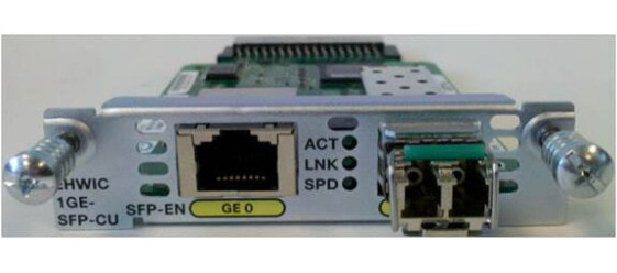 Cisco NIM-1GE-CU-SFP - Gigabit Ethernet - 1000 Mbit/s - SFP - Cisco 4000 - 0 - 40 °C - -40 - 70 °C