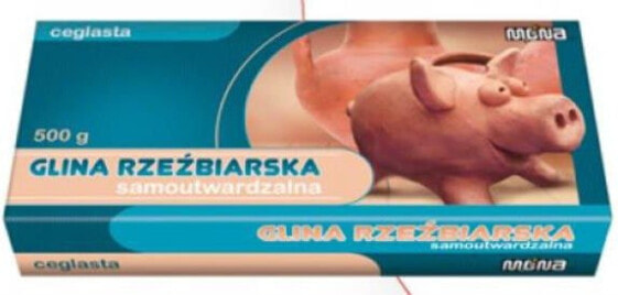 Mona Glina rzeźbiarska samoutwardzalna ceglana 500g