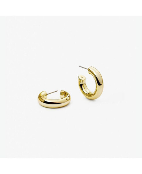 Small Gold Hoop Earrings - Tia Mini