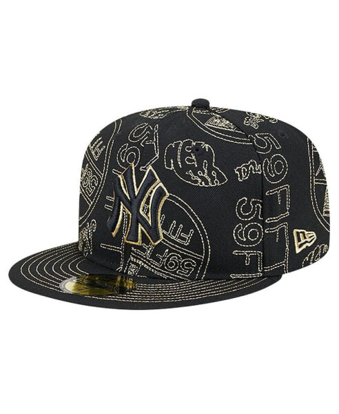 Men's New York Yankees 59FIFTY Day Allover Fitted Hat