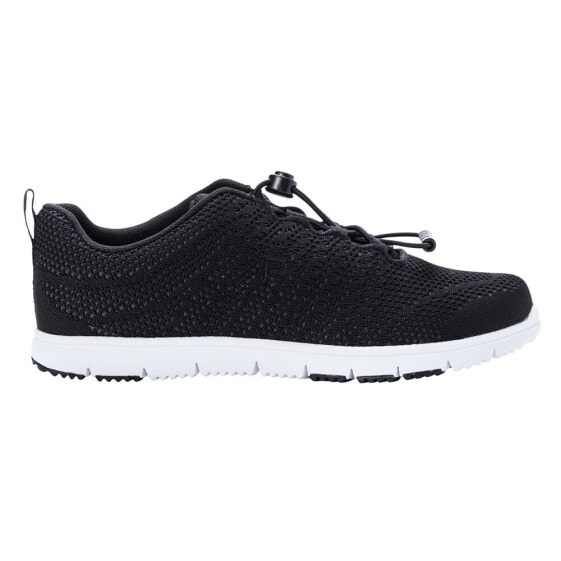 Propet Travelwalker Evo Walking Womens Black Sneakers Athletic Shoes WAT062M-BL