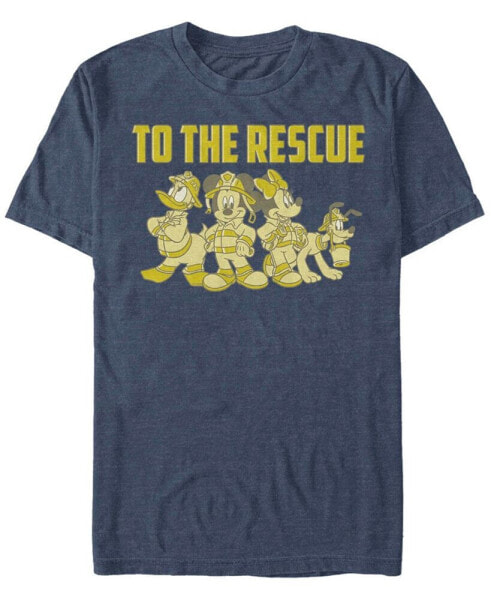 Men's Thanks Firefighters Short Sleeve T-Shirt