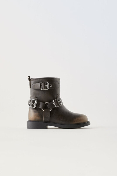 Детские сапоги ZARA Biker boots