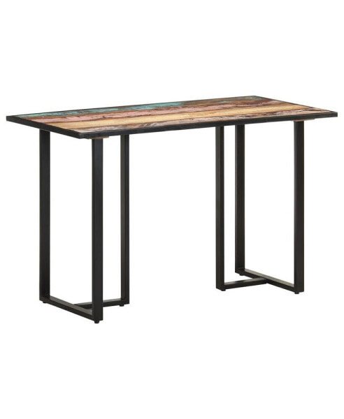 Dining Table 47.2" Solid Reclaimed Wood