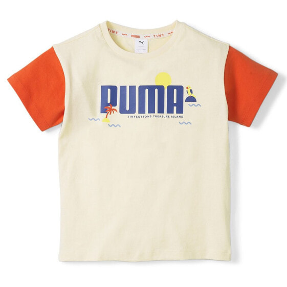 PUMA SELECT X Tiny Colorblock short sleeve T-shirt