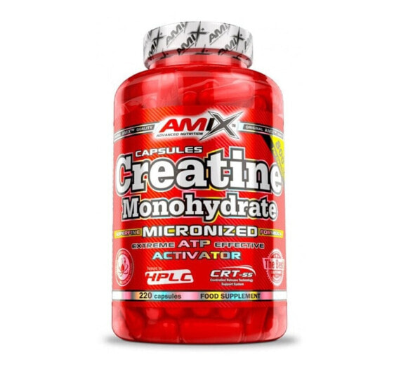 Спортивное питание для спортсменов AMIX Креатин моногидрат 220 таблеток