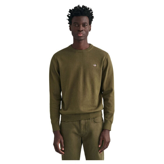 GANT Classic Cotton Crew Neck Sweater