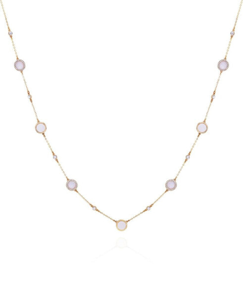 T Tahari gold-Tone Long Statement Necklace, 36" + 3" Extender