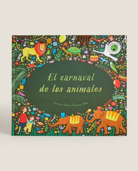 Carnival of the animals children's musical book