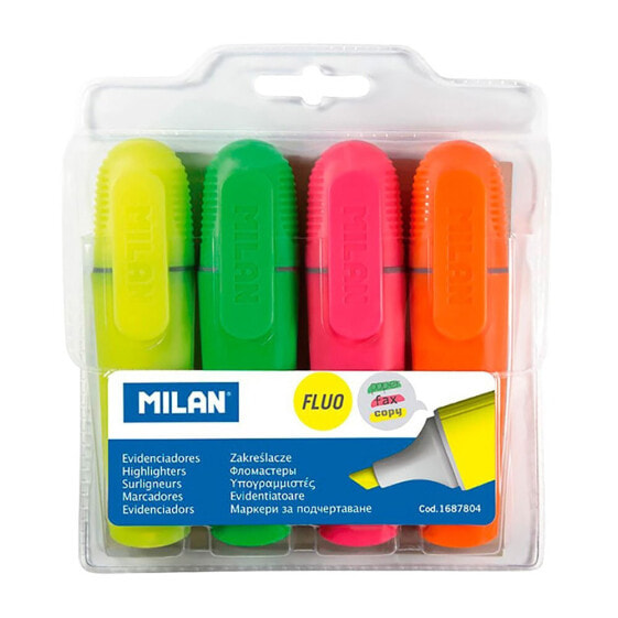 MILAN Highlighter 1-4.8 mm 4 Units