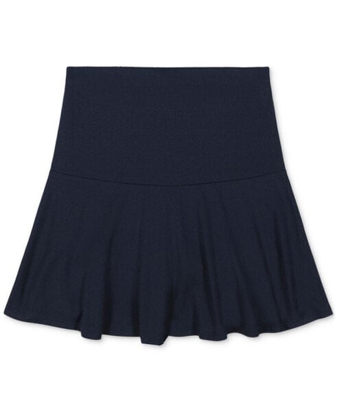 Big Girls Drop-Waist Flounce Scooter Skirt