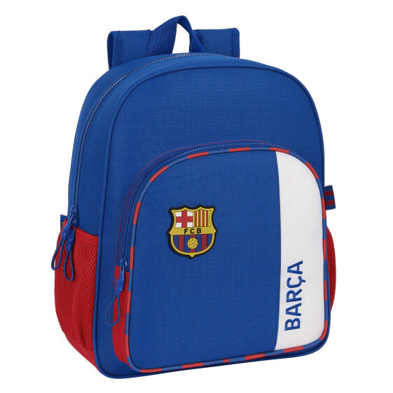 Детский рюкзак F.C. Barcelona Синий Темно-бордовый 32 X 38 X 12 см