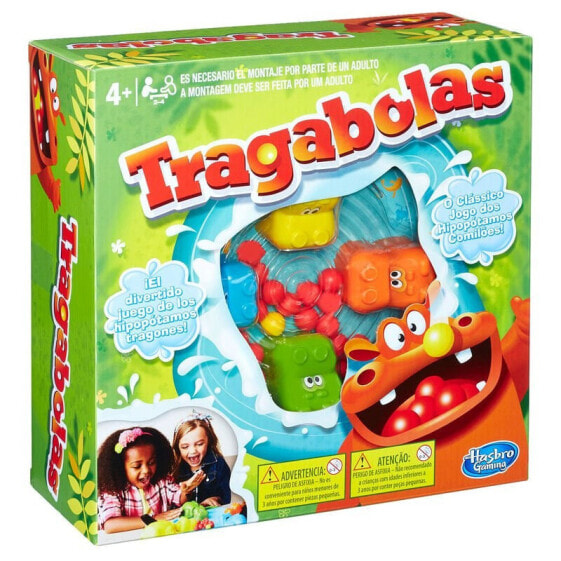 HASBRO Tragabolas Spanish/Portuguese Board Game