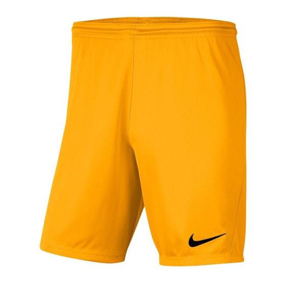 Мужские шорты спортивные желтые футбольные Nike Dry Park III M BV6855-739