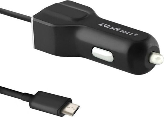 Зарядное устройство для телефонов в автомобиль Qoltec 1x USB-A 3.4 A (50143)