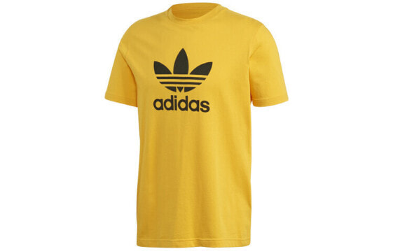 Футболка мужская Adidas Originals TREFOIL GD9913 (золотая)