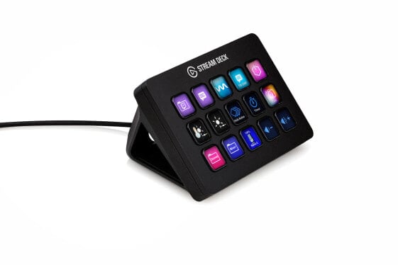 Elgato Stream Deck MK.2 - Black - 15 buttons - Windows 10 x64 - Mac OS X 10.13 High Sierra - Mac OS X 10.14 Mojave - Mac OS X 10.15 Catalina - Mac OS X 10.15.3... - 118 mm - 84 mm