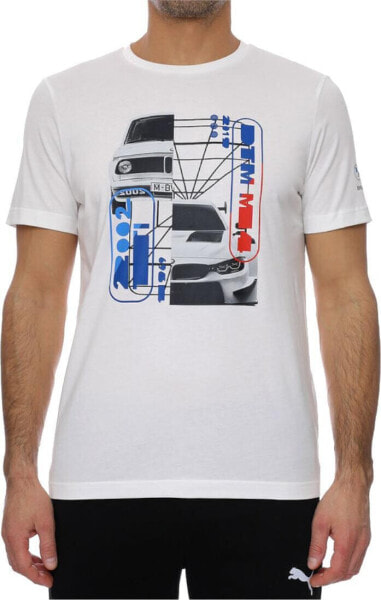 Puma Puma BMW Motorsport Graphic Tee 531194-02 białe XS