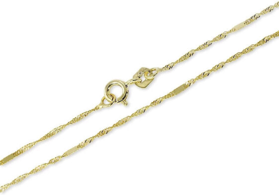 Золотой браслет Lambada с пластинами 19 см Brilio Gold bracelet Lambada with plates 19 cm