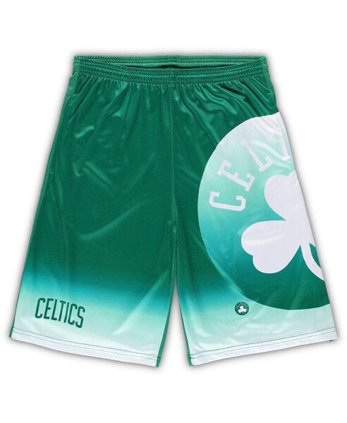 Men's Kelly Green Boston Celtics Big and Tall Graphic Shorts