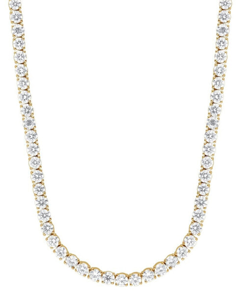 Badgley Mischka lab Grown Diamond 18" Tennis Necklace (28-1/2 ct. t.w.) in 14k White Gold