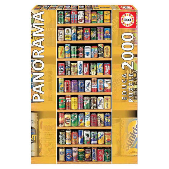 EDUCA BORRAS 2000 Pieces Lata Sobre Lata Panorama Wooden Puzzle