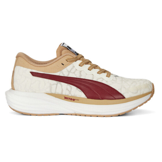 Кроссовки женские PUMA Deviate Nitro 2 Ciele бежевые