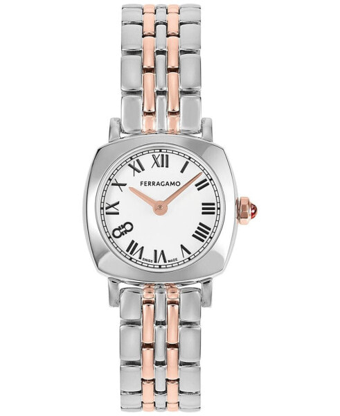 Salvatore Women's Swiss Two-Tone Stainless Steel Bracelet Watch 23mm