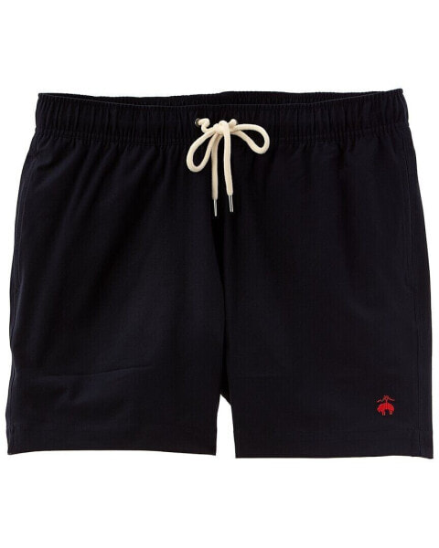 Brooks Brothers Solid Swim Trunk Men's