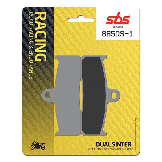 SBS Dual Dynamic Racing Concept 865DS-1 Sintered Brake Pads