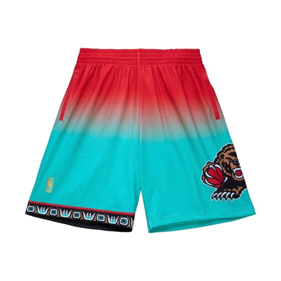 MITCHELL & NESS NBA FADEAWAY SWINGMAN SHORTS VANCOUVER GRIZZLIES 1996