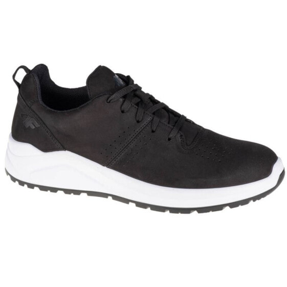 Мужские кроссовки спортивные для бега черные текстильные низкие  с белой подошвой  Shoes 4F M H4L21-OBML251-SETCOL003 21S